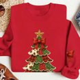 thumbnail image 7 of UAMVSH Christmas Sweatshirts for Women Trendy Crewneck Printed Graphic Shirts Casual Long Sleeve Cute Pullover Tops for Festival Party, 7 of 7