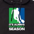 thumbnail image 3 of Instant Message - It's Always Pickleball Season - Men's Pullover Hooded Fleece Sweatshirt, 3 of 6