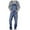 Blue, variant on Odeerbi Men's Denim Bib Overalls Casual Solid Cargo Overalls Fashion Long Pants Suspender Trousers with Pocket Light Blue
