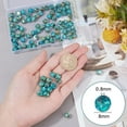 thumbnail image 2 of 1Box 147pcs Synthetic Turquoise Beads 8mm Irregul?r Dyed Turquoise Beads Gemstone Energy Stone Loose Beads for Bracelet Necklace Jewelry Making, 2 of 6