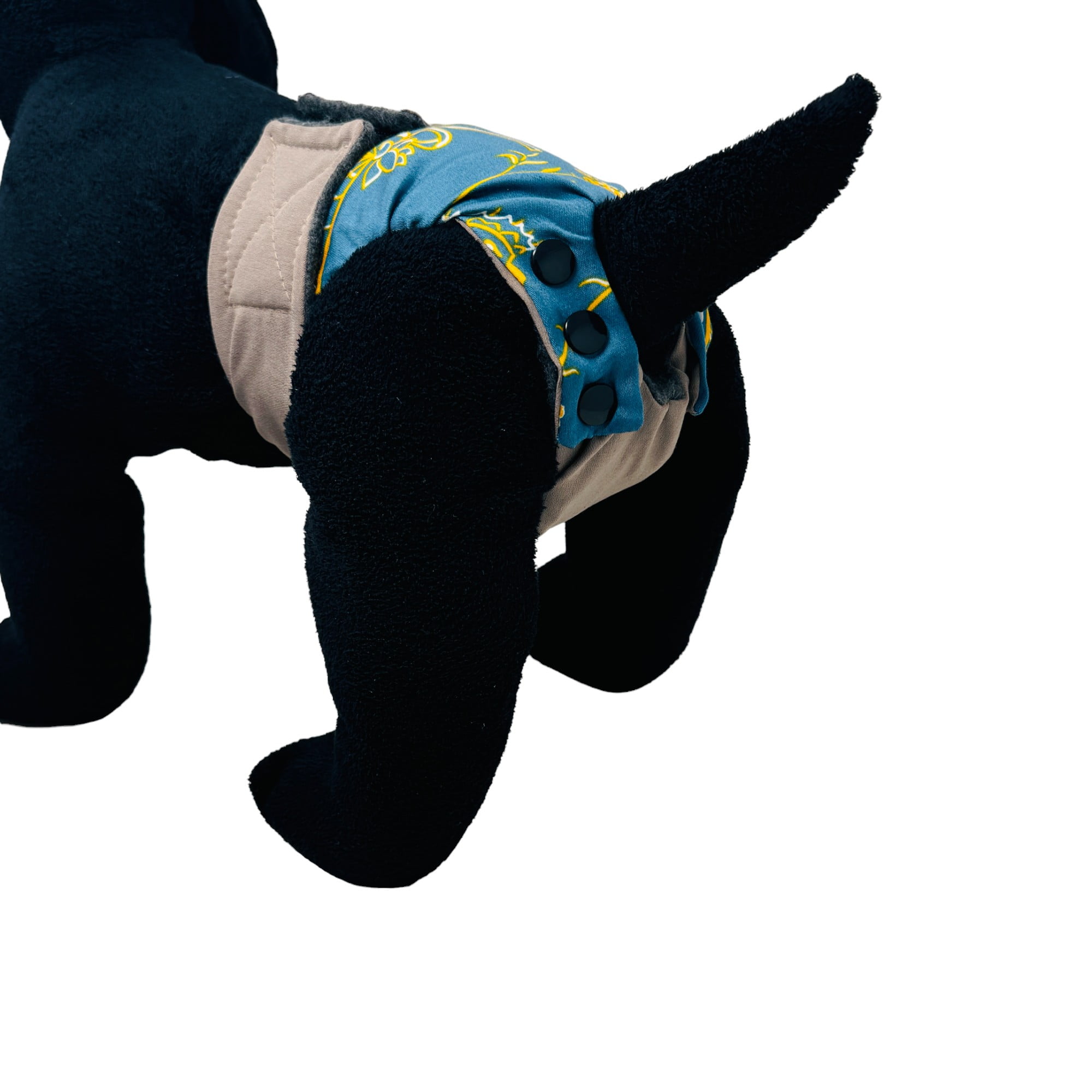 Barkertime Carnival Threads Cat Diaper Snappy