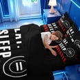 thumbnail image 5 of meiyoeat Wrestle Sport 7-Piece Twin Bedding For Boys,Modern Minimalist Style Bedding Comforter Set For Kids,Black Reversible, 5 of 7