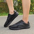 thumbnail image 6 of OnyxTrek Unisex Wide Toe Box Walking Shoes, Lightweight Breathable Mesh Sneakers | Black, 5.5 Men, 6 of 18