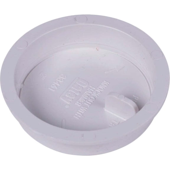Oatey 2 In. Knock-Out Test Cap ABS Plug 39101
