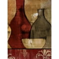 thumbnail image 2 of Loreth, Lanie 12x14 Gold Ornate Wood Framed with Double Matting Museum Art Print Titled - Glass Gathering with Red II, 2 of 4