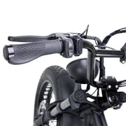 NAKTO F2 Electric Bike for Adults, 20 x 4 Fat Tire All-Terrain Ebike with 750W Motor, 48V 16Ah Removable Battery, 60 Miles Long Range, Shimano 6-Speed, Dual Disc Brakes, Black