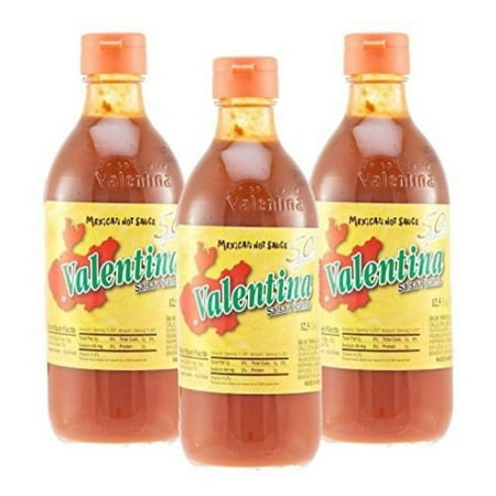 valentina salsa picante mexican hot sauce - 12.5 oz. (pack of 3)
