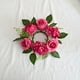 thumbnail image 1 of Guirnalda de candelabros de rosas de simulación de estilo europeo, decoración navideña, accesorios para ventanas, mesa de comedor, decoración de bodas, flores falsas, 1 of 6