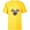 Yellow, variant on Mickey Mouse Christmas Holiday Plaid for Hijo - Short Sleeve T-Shirt for Kids - Customized-Navy