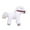 B, variant on White Horse Toy Adorable Stuffed Animal Doll For Children Birthday Party Zoo Themed Soft Cuddly