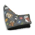 thumbnail image 1 of pitrice Golf Putter Head Cover Waterproof Headcover Cartoon Animal Shaped Protector Replacement Part Guard Covers Sporting Accessories Black, 1 of 5