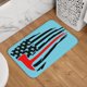 thumbnail image 5 of Alfombra de baño antideslizante súper suave con bandera estadounidense de líneas rojas finas para baño, cocina, dormitorio, hogar, alfombra de piso de 15,75 x 23,62 pulgadas, 5 of 6