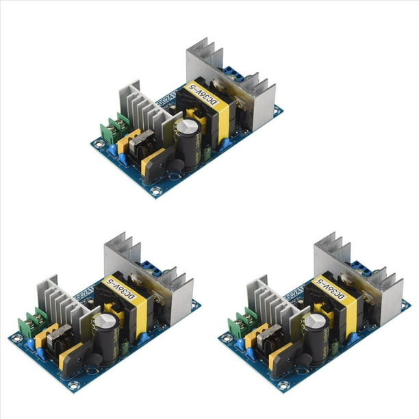 3X Módulo de Alimentación Industrial -DC2416, Placa Desnuda de Alta Potencia, Placa de Fuente de Alimentación Conmutada, Módulo de Alimentación de CC, 36 V, 5 A