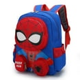 thumbnail image 1 of Mochilas de Spiderman de Marvel, mochila escolar para estudiantes de superhéroes, mochila estéreo 3d de dibujos animados para guardería, bolsa de viaje para niños, regalo hola suerte unisex, 1 of 2