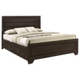 thumbnail image 3 of Pemberly Row Contemporary Wood California King Storage Bed Dark Cocoa, 3 of 9