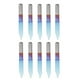 thumbnail image 1 of Paquete de 10 brocas para PCB de fondo plano con revestimiento azul de 40/45/60/90 grados para fresadora CNC 40 grados 0.2mm, 1 of 7