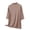 Khaki1, variant on Ohufall Women's Modal Pajamas Half Sleeve High Neck Tops Soft Comfortable Solid Color Lounge Pajama Tops