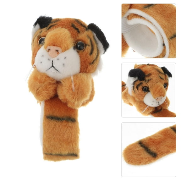 BESTYASH Slap Wrist Bracelets Animal Print Wristband Yellow 1Pcs