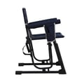 thumbnail image 6 of Avaar Outdoor Folding Rocking Camp Chair w/Cup Holder, 400lbs Capacity, Indigo Blue, 6 of 9