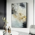 thumbnail image 2 of Hand Painting Canvas Painting Wabi Sabi Abstract Wall Art Earth Tone Abstract Neutral Wall Decor Boho Textured Minimalist Work, 2 of 8