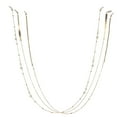 thumbnail image 1 of Shisuyan Hanging Neck Glasses Chain Face Mask Chains Metal 3 Pcs, 1 of 8