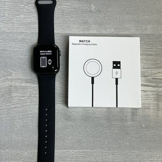 Apple Watch Nike Series 7, GPS + Cellular, 45mm Midnight Aluminum
