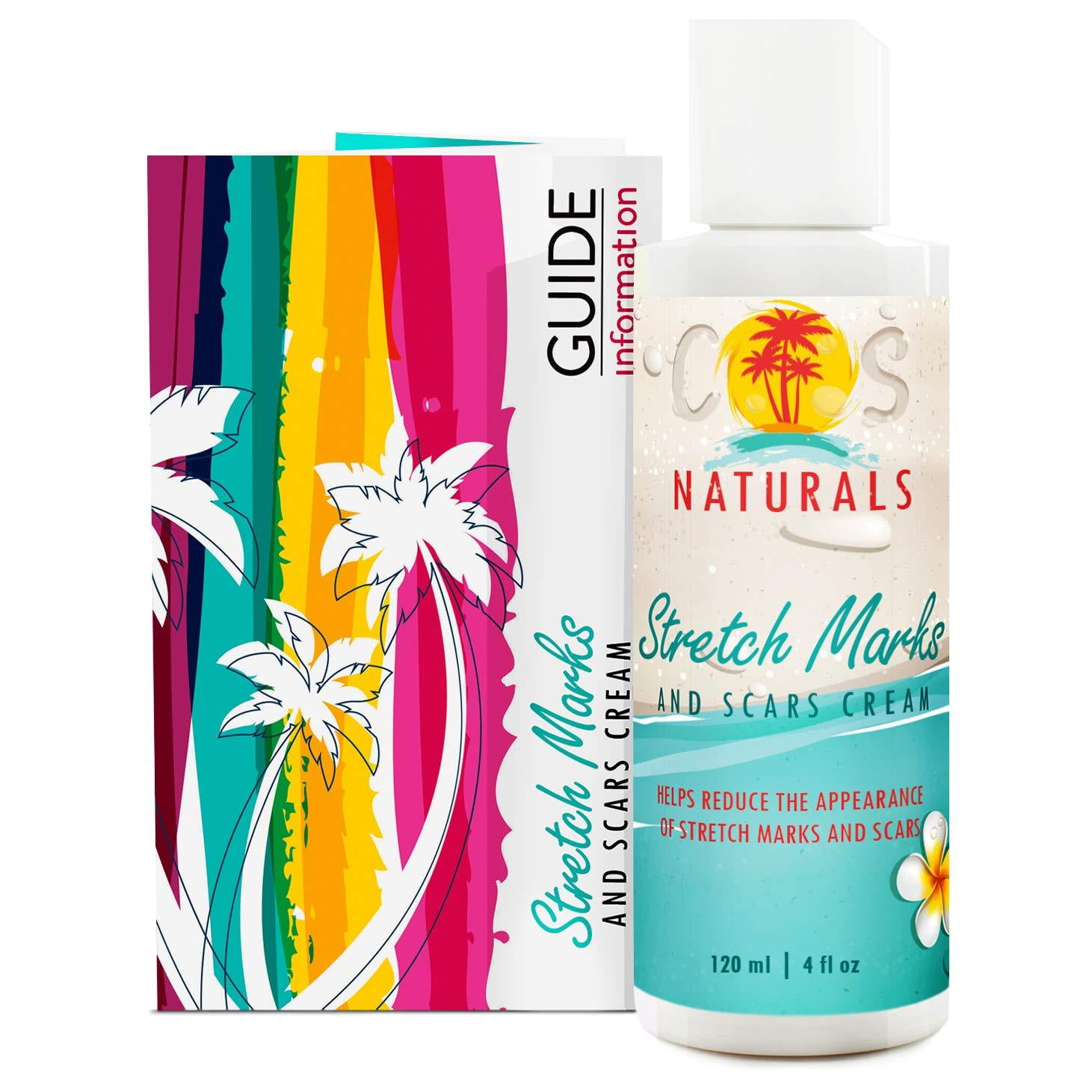 COS Naturals Stretch Mark and Scar Cream Natural Body Moisturizer