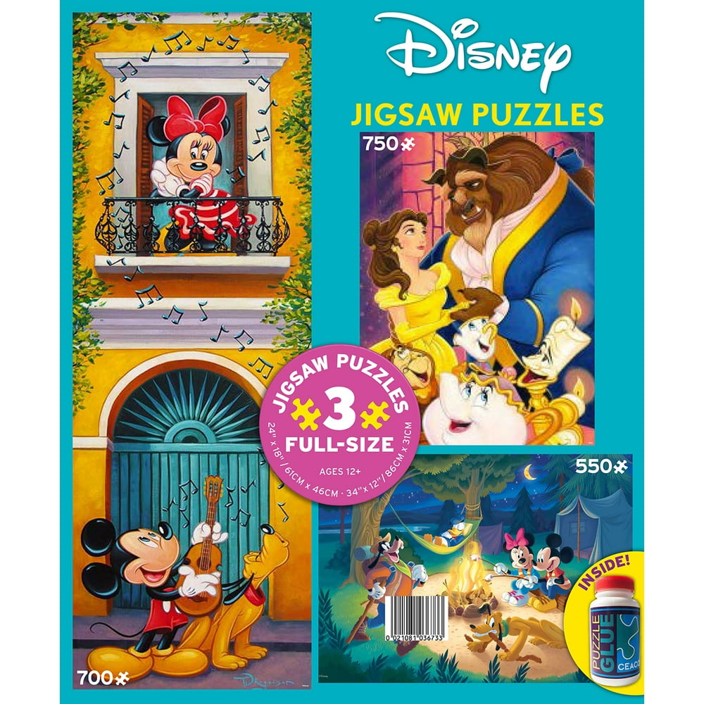 Ceaco 3 in 1 Multipack Disney Classics 3 in 1 Multipack Jigsaw