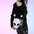 thumbnail image 3 of Bolso Bandolera Con Alienígenas Hombro Piel Sintética para Mujer, 3 of 9