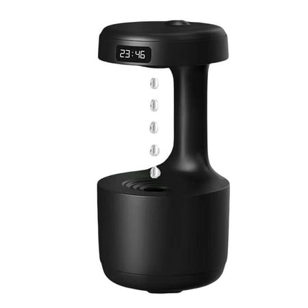 

Desktop Humidifier Low Noise 800Ml Antigravity Water Drop Night Light