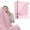 Pink, variant on Cooling Throw Blanket，Double Sided Cooling Blanket for Hot Sleepers，Arc-Chill Q-Max>0.5 Cold Blanket，Lightweight Breathable Summer Blankets for Couch，Bed，Sofa(Pink,51*59Inch)