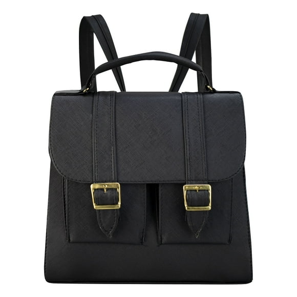 Mochila Para Dama Negro Dapra Sintetico Daisy Nueva Imagen