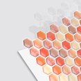 thumbnail image 4 of Sticker Mural Moderne en Mosaïque Hexagonale Décor de Cuisine Imperméable Auto-Adhésif, 4 of 7