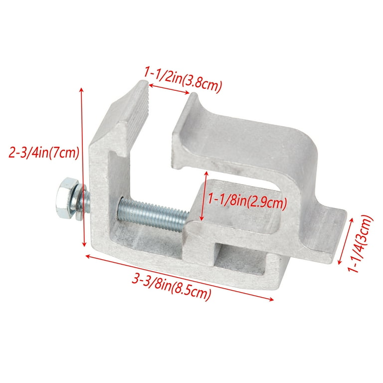Vomeko Morsetti di Montaggio Per Tappi Per Camion - Tappo Per Camion Topper Camper Shell Heavy Duty da 2 Pezzi Per C Hevy S Ilverado, S Ierra, Dakota, R Am, F150, F250