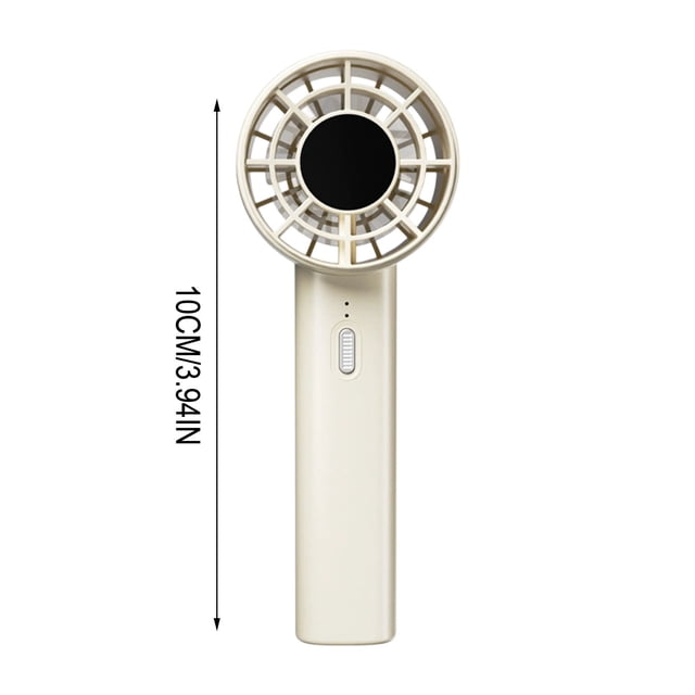 Portable Handheld Fan Rechargeable Mini USB Fan With 3 Speed Quiet Motor Strong Airflow Compact Lightweight USB Charging, For Travel Office Bedroom Outdoor Commuting Use