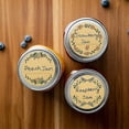 thumbnail image 3 of 500 Pieces Kraft Paper Stickers, Self-adhesive Labels 5 Cm, Jam Jar Stickers, 3 of 4