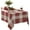 Multi Color, variant on Christmas Sully Tartan Plaid 52 x 52 Inch Square Fabric Tablecloth, 100% Woven Cotton Holiday Table Cover for Dining Party, Buffet and Banquet