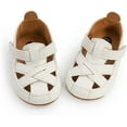 thumbnail image 3 of Isbasic Infant Baby Boys Girls Summer Beach Sandals Breathable Athletic Anti-slip Soft Sole Newborn First Walker Crib Shoes, 3 of 6