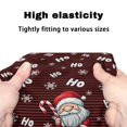 thumbnail image 7 of HELLHERO Christmas Stripes Rollator Seat Back Cover and Backrest Covers for Elderly Stretchable Material for Stain Proof, 7 of 7