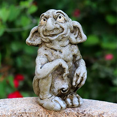 thumbnail image 4 of Escultura de gárgola, escultura gótica, artesanías de resina de trolls, artesanías de resina de gárgola, adornos de decoración del hogar, adornos de jardín, 4 of 6