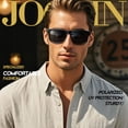 thumbnail image 2 of Gafas de sol Joopin Polarized Black Square para hombre y mujer, 2 of 6