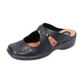 thumbnail image 5 of PEERAGE Casey Women's Wide Width Leather Clogs, 5 of 8