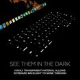 thumbnail image 4 of MAYÚSCULAS GhostCover Premium Protector de teclado ultrafino compatible con MacBook Pro con Touch Bar de 13" y 15" (2016 2017 2018 2019 Número de modelo Apple A1706 A1707 A1989 A1990 A2159), 4 of 5