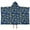 Cartoon Construction Vehicles-1, variant on Cartoon Construction Vehicles Houses Hooded Bath Towel,50"x30" for Ages 3 To 12 Kids, Quick Dry Lightweight Soft Microfiber Hood Beach Towel Cover Up for Kids