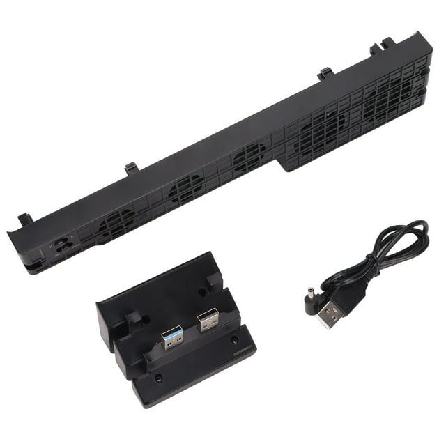 Ventilador de refrigeración para juegos, 5 ventiladores, consola de juegos externa automática, enfriador USB con concentrador para PS4 Pro
