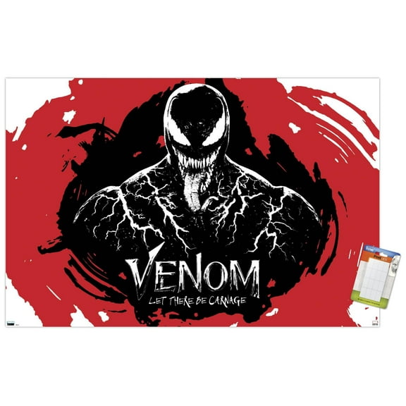 Marvel Venom: Let There be Carnage - Bust Wall Poster, 22.375" x 34"