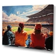 thumbnail image 2 of Designart "Applause Reverberating Stadium I" Stadiums Wall Art Living Room, 2 of 7