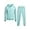 Aqua Blue, variant on Real Love Girls' Activewear Sets - 2 Piece Fleece Full Zip Hoodie Sweatshirt and Sweatpants (7-16)