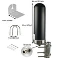thumbnail image 6 of 4G LTE Omni Vehicle Antenna w/ Mirror Mount, 5m SMA Cable, TS9 & N Adapters, Trucks, RVs & Cars, Includes 5m Cable & Adapter Kit, 6 of 10