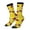 2 Black-1, variant on Duck with Star Sunglasses Print Adult Socks for Men & Women,Calf Socks, Ankle Socks,Boots Socks,Breathable Casual Sock,Unisex Crew Socks